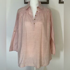 Steven Alan Pink Button Up Size Medium